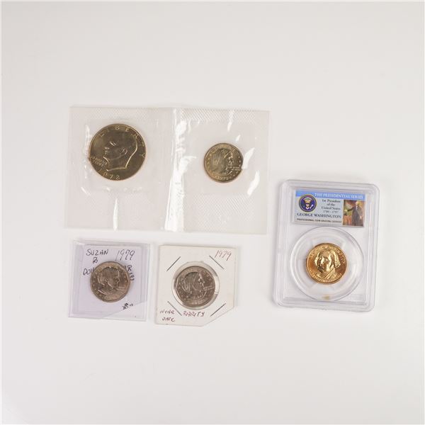 5pc 1978 to 2007 United States Graded & Ungraded Coins