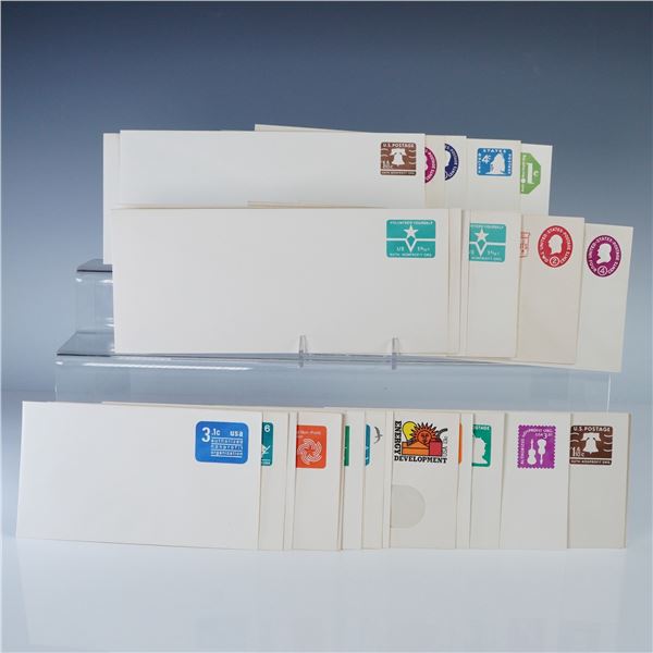 31pc Vintage US Postal Stationery Envelopes