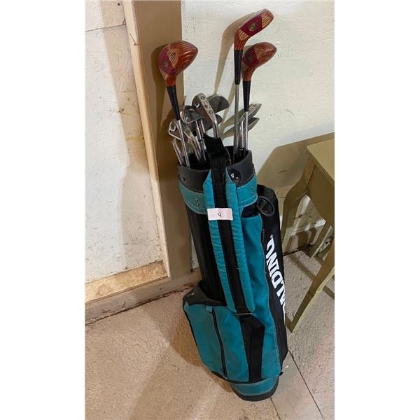 SET OF GOLF CLUBS- SOME CLUBS ARE NOT THERE