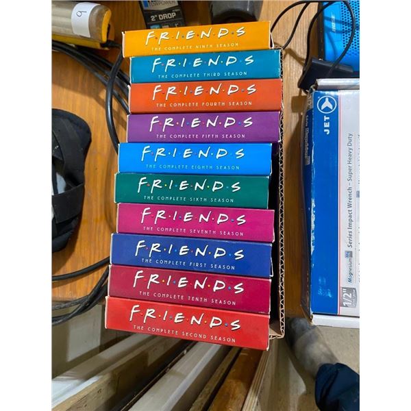 10 COMPLETE SEASONS OF FRIENDS