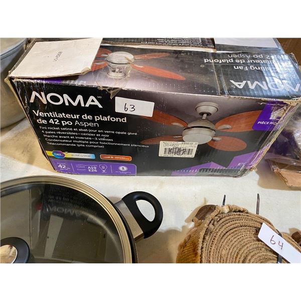 NOMA 4-BLADE CEILING FAN