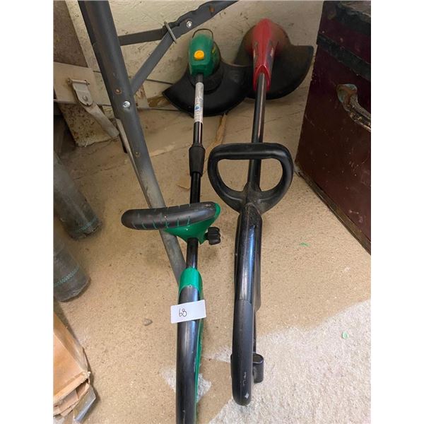 2 ELECTRIC WEED WACKERS
