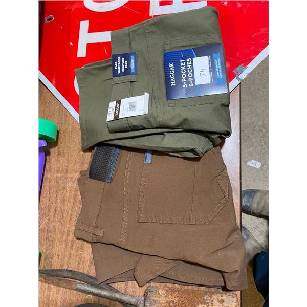 2 OF SIZE 38 X 32 PANTS