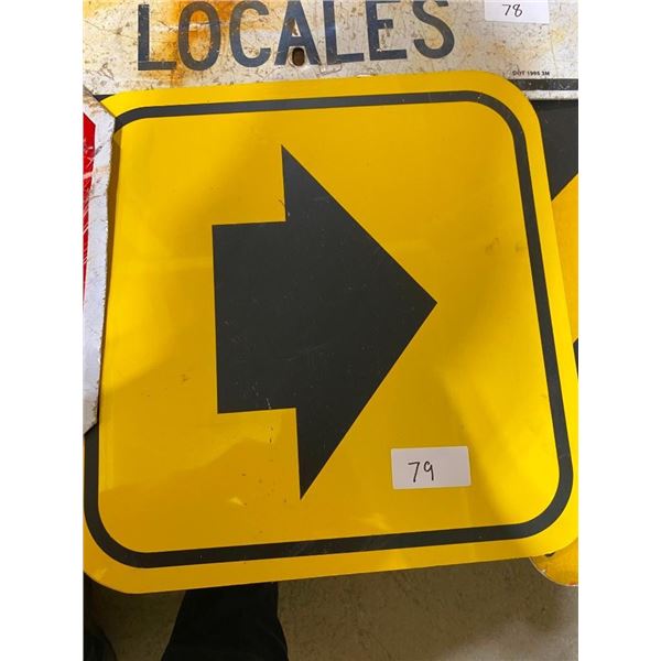 ARROW SIGN