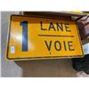 Image 1 : 1-LANE SIGN