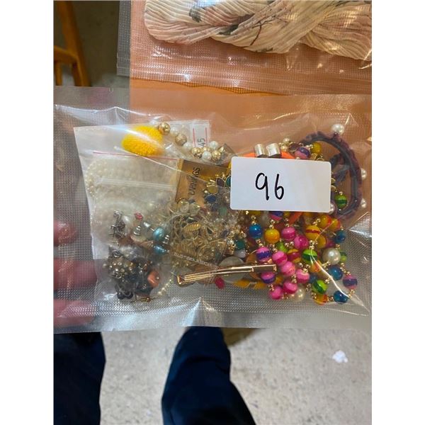 SEALED BAG OF JEWELRY