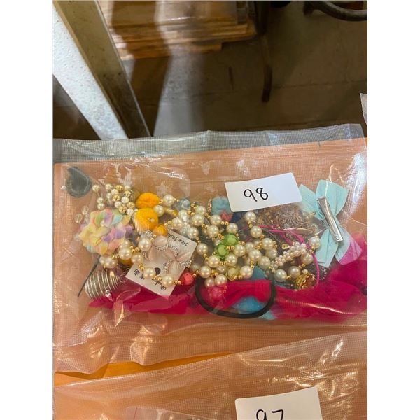 SEALED BAG OF JEWELRY