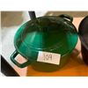 Image 1 : GREEN POT WITH COVER