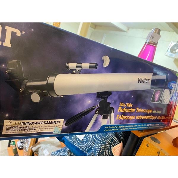 VIVATAR REFRACTOR TELESCOPE WITH STAND