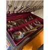 Image 1 : SILVERWARE SET WITH CASE