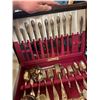 Image 2 : SILVERWARE SET WITH CASE
