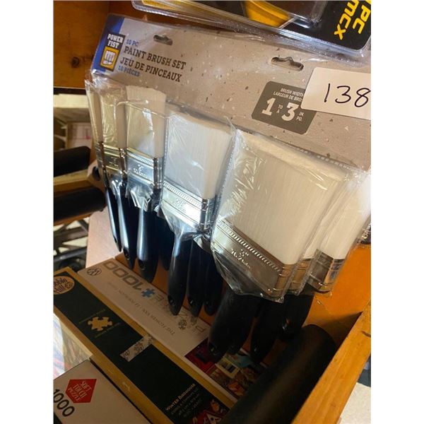 10-PC PAINT BRUSH SET