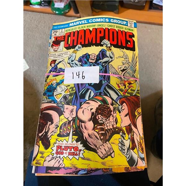 6 COMICS - MARVEL, E-MAN, CAPTAIN CANUCK, AND ARCHIE