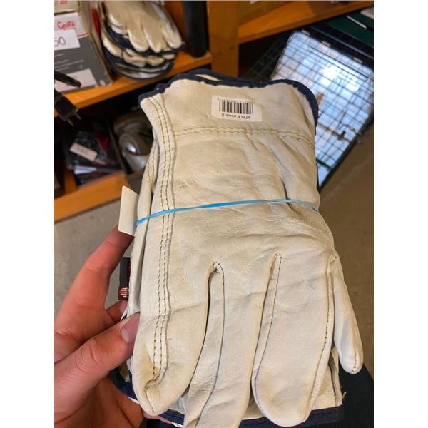 4 PAIRS OF SIZE XL LIGHT WORK GLOVES