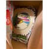 Image 2 : BOX LOT OF 3 DECORATIVE PLATES