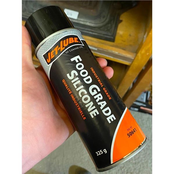 12 CANS OF INDUSTRIAL FOOD GRADE SILICONE