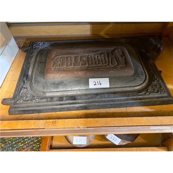 APPROX. 18 X 13 WOODSTOCK WOOD STOVE DOOR