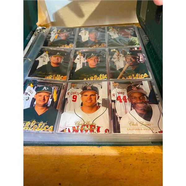 ALBUM OF BASEBALL CARDS