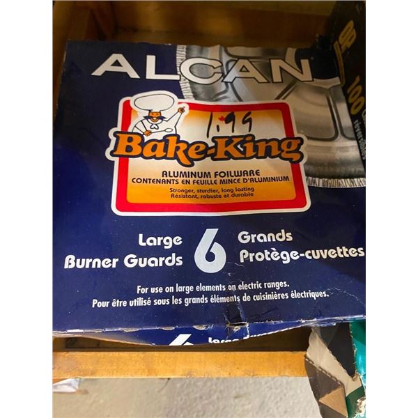 30 LARGE ELECTRIC RANGE ALUMINUM FOIL BURNER GUARDS