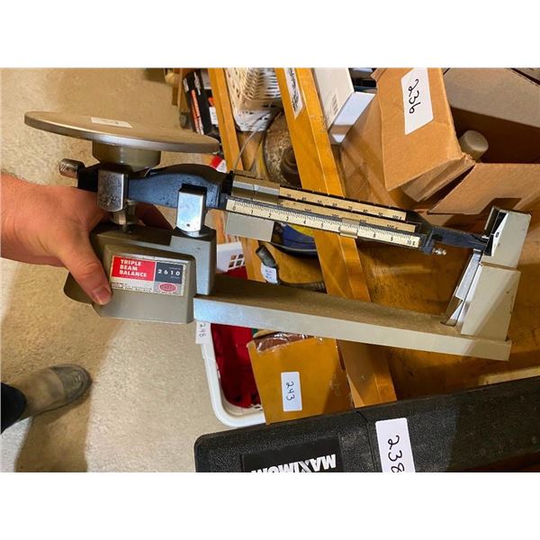 SMALL BALANCE BEAM SCALE