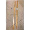 Image 1 : 2 WOODEN YARD STICKS