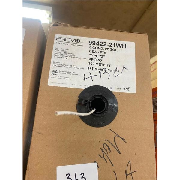 BOX OF CABLE - SEE PIC. FOR INFO.