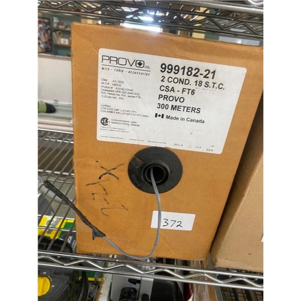 BOX OF CABLE - SEE PIC. FOR INFO.
