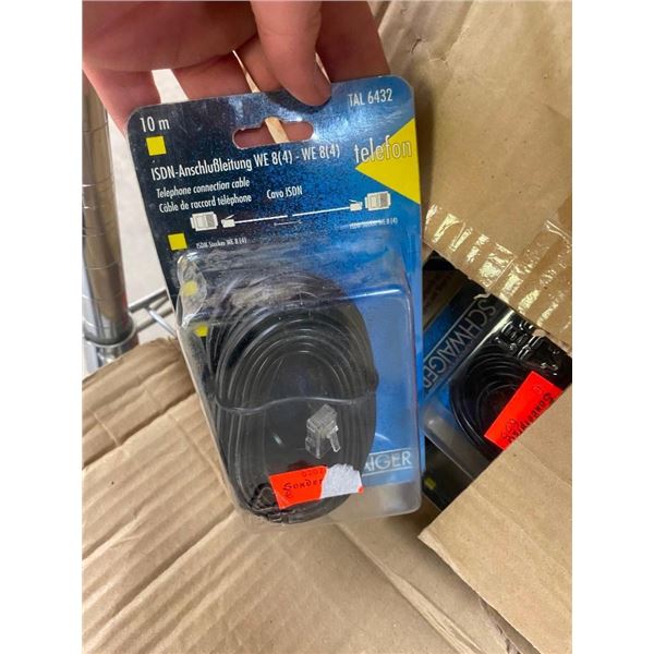 BOX OF TELEPHONE CABLES