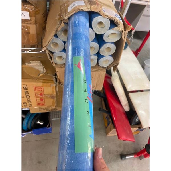 13 ROLLS OF WALL PAPER - SEE PIC. FOR INFO.
