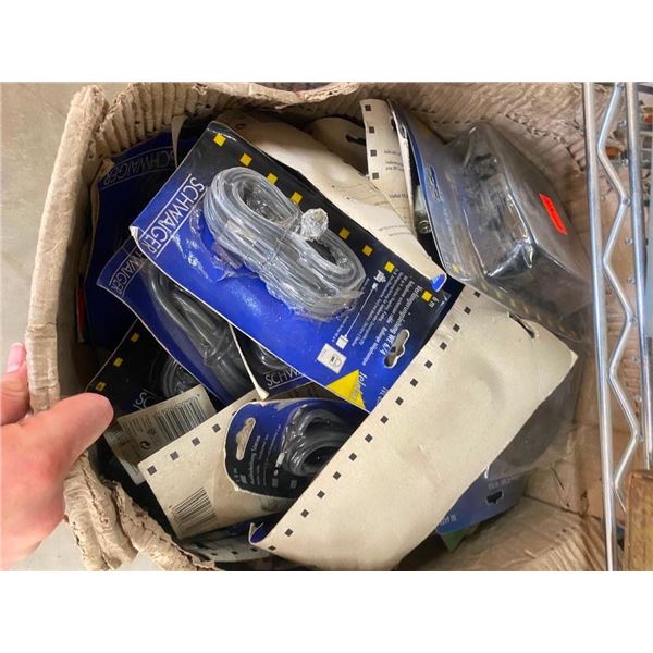 BOX LOT OF CABLES