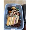 Image 1 : BOX LOT OF BOOKS AND DOLLS