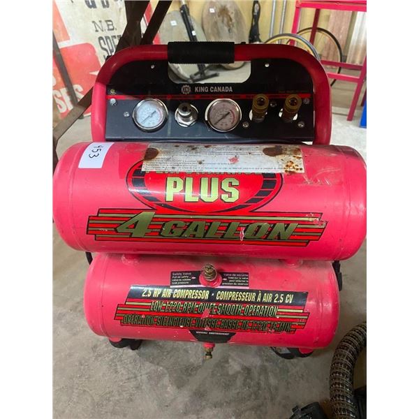 KING CANADA AIR COMPRESSOR
