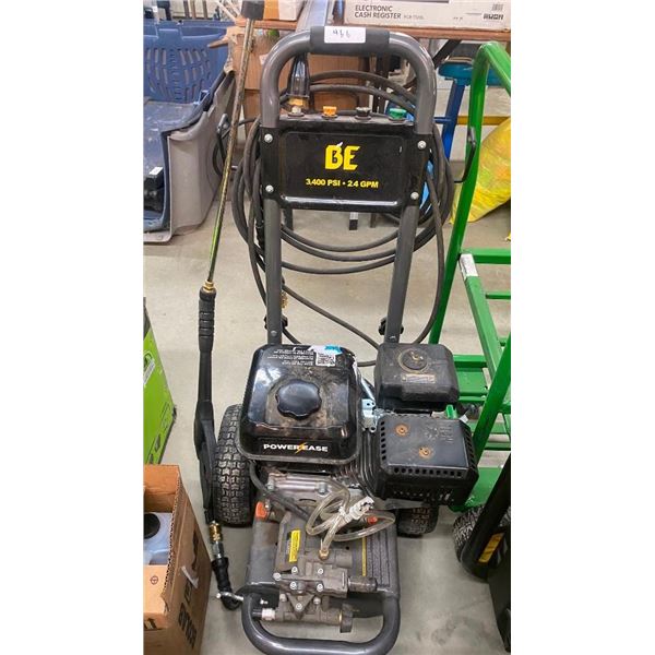 3400 PSI GAS PRESSURE WASHER - WAND IS BROKE