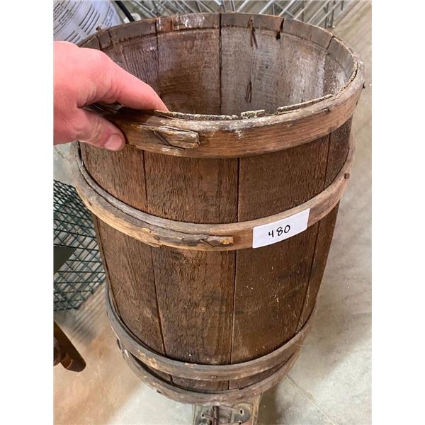 SMALL POTATO BARREL