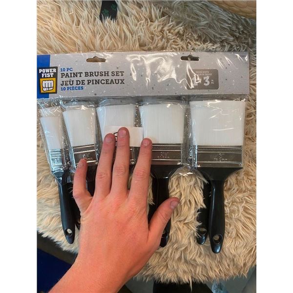 10PC PAINT BRUSH SET
