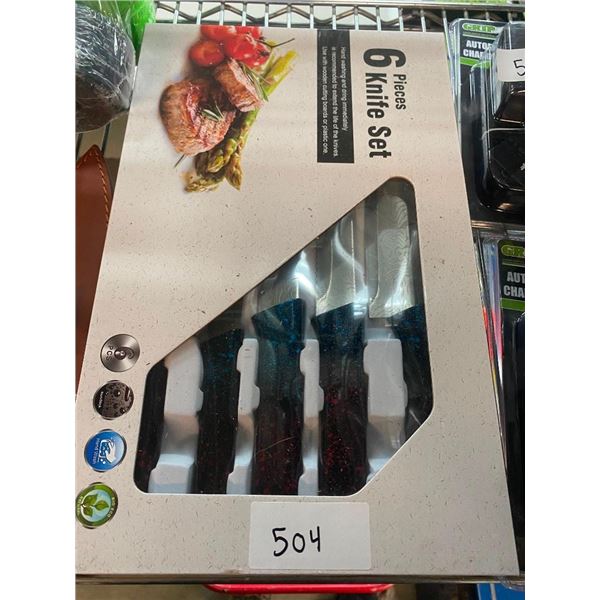 6PC KNIFE SET