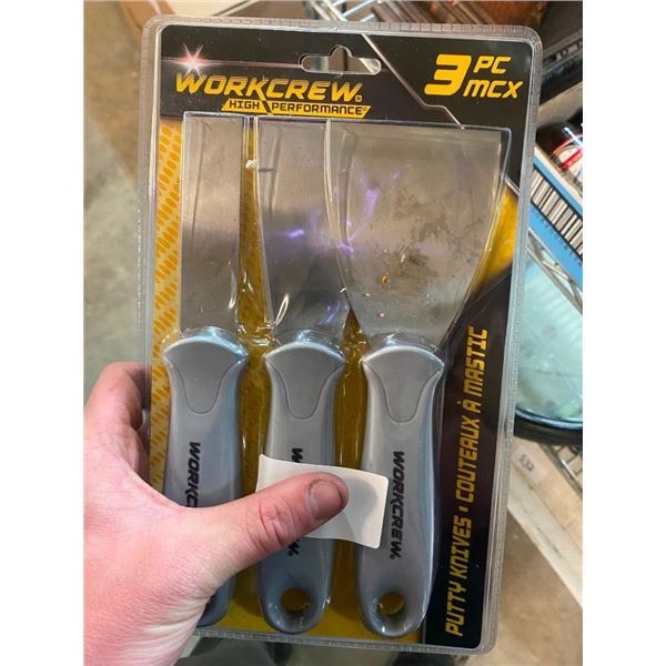 3PC PUTTY KNIFE SET