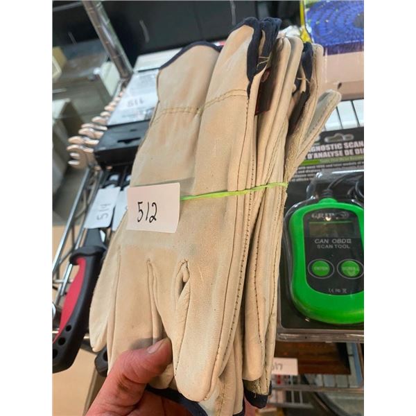 3 PAIRS OF GARDENING GLOVES