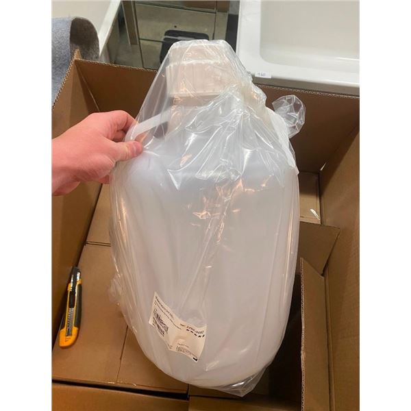 4 LARGE PLASTIC CARBOY JUGS