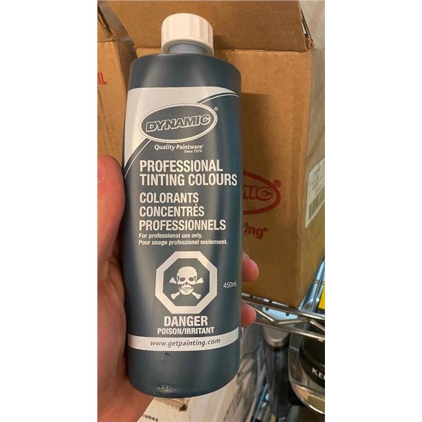 4 BOTTLES OF THALO GREEN PROFESSIONAL TINTING COLOURS