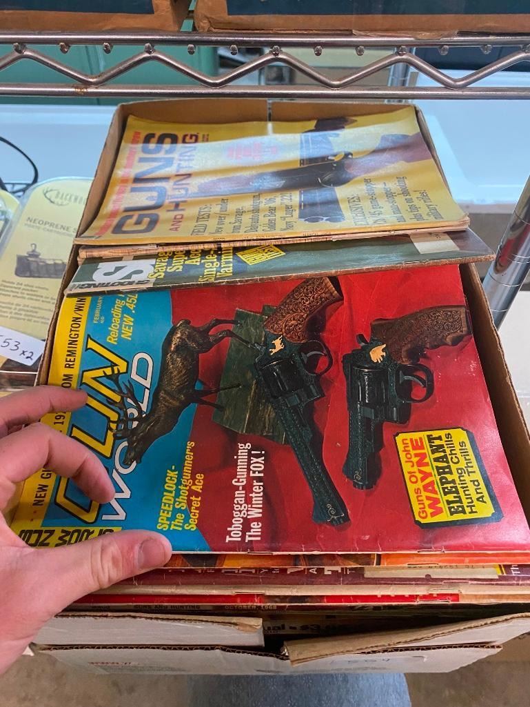 BOX LOT OF ASSORTED MAGAZINES