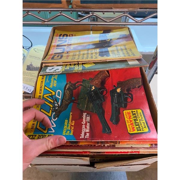 BOX LOT OF ASSORTED MAGAZINES