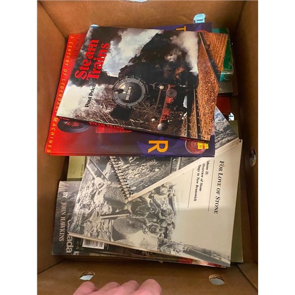 BOX LOT OF ASSORTED BOOKS