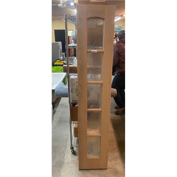 16X80IN DOOR - HAS SMALL CRACK ON TOP