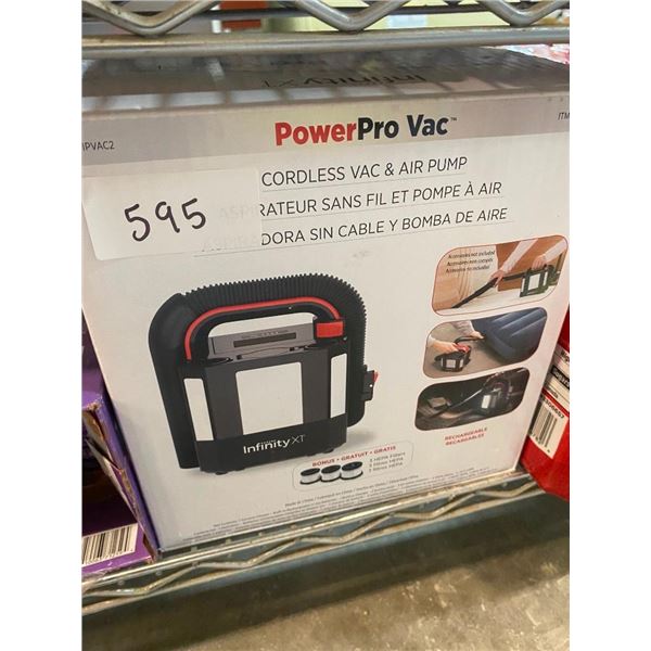 CORDLESS VAC AIR PUMP