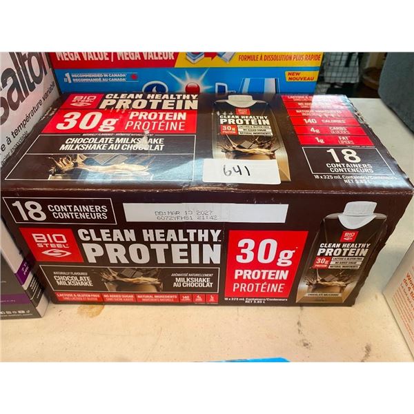 18 BIOSTEEL PROTEIN SHAKES