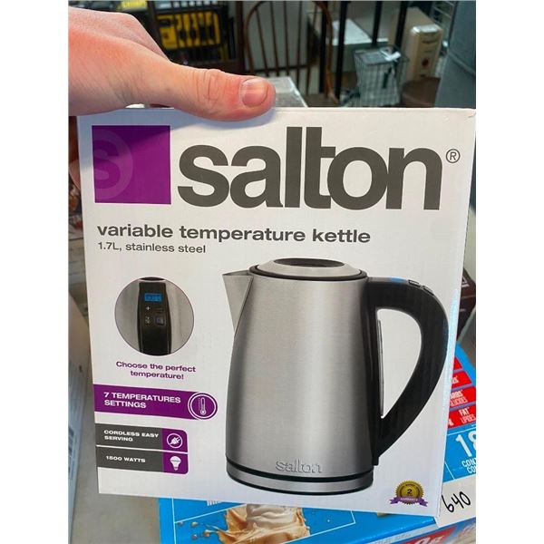 SALTON TEMPERATURE KETTLE