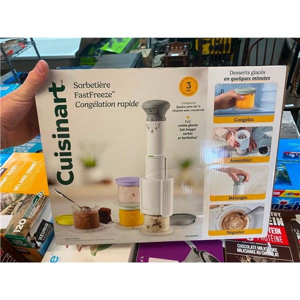 CUISINART FAST FREEZE ICE CREAM MAKER
