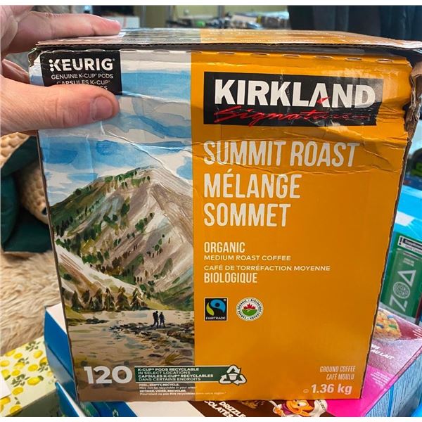 120 SUMMIT ROAST KEURIG PODS