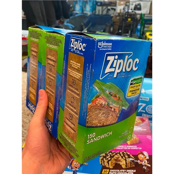 450 ZIPLOC SANDWICH BAGS